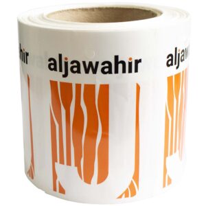 لیبل تگ میلگرد 5 لایه چاپی سفارشی 113×79