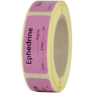 لیبل سرنگ افدرین