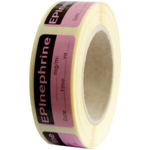 لیبل سرنگ اپی نفرین