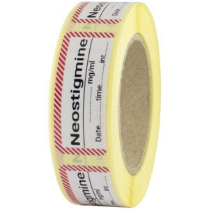 لیبل سرنگ نئوستیگمین