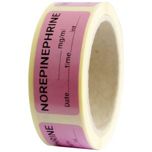 لیبل سرنگ نوراپی نفرین