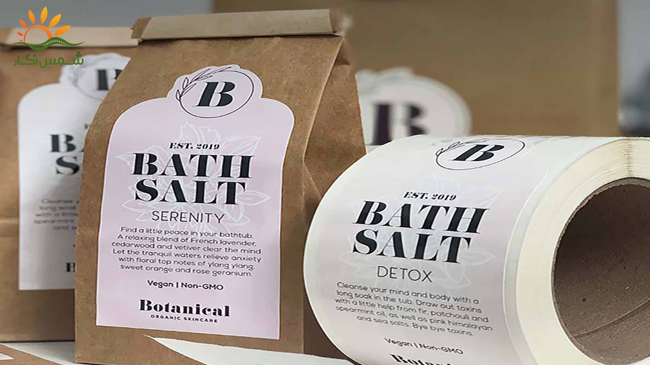 کاربرد لیبل برای انتقال پیام روی بسته‌بندی‌ها